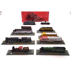 Model Train Collection 1:160 Railroad With Book! PRR K4 231 Amtrak FP-45 Union